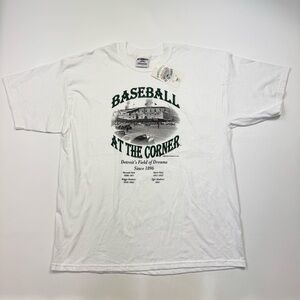NEW! VTG 1998 Detroit Field Of Dreams Short Sleeve T-Shirt Size 2XL W/Tags